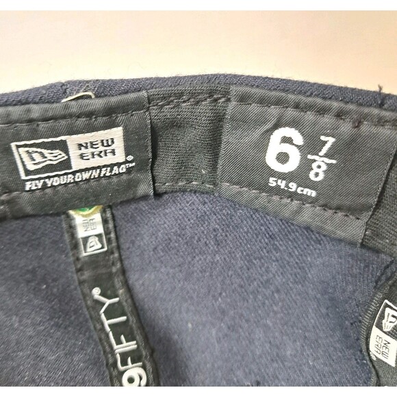 New Era 59FIFTY Notre Dame Fighting Irish Fitted Cap Hat 6-7/8 Flat Embroidered - Picture 6 of 6